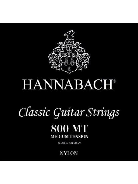 Hannabach Mt Medium Tension Cordes Guitare Classique