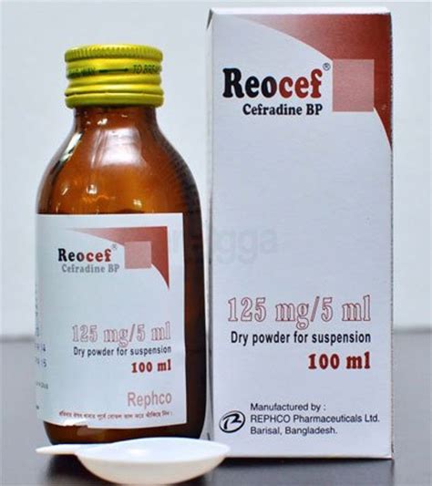 Reocef 125mg 5ml Powder For Suspension Arogga Online Pharmacy