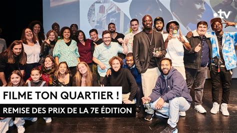 Filme ton quartier remise des prix de la 7e édition du concours de