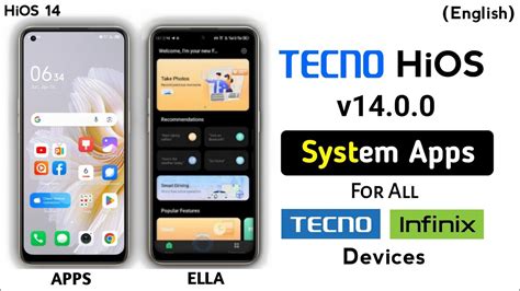 Tecno Hios System Apps Update For All Tecno Infinix Devices