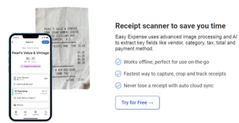 8 Best Receipt Scanner Apps/Tools to Keep Track of Expenses - Geekflare