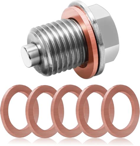 Hcunbsu Magnetische Lablassschraube M X Lablassschraube Mit