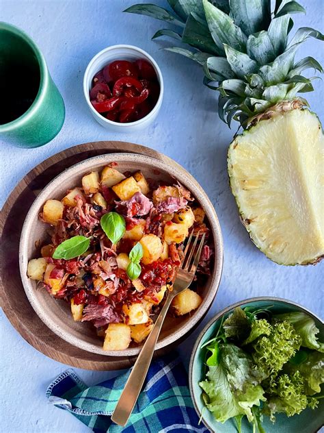 Potato Hash With Nduja Torn Ham And Pineapple The Irish Times