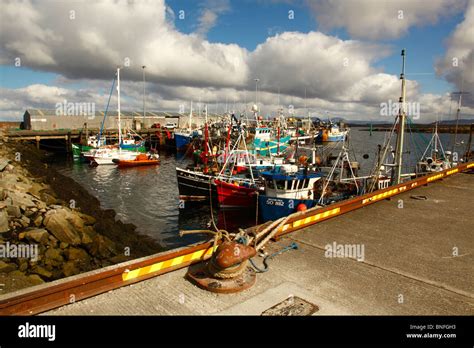 Rossaveel Harbourconnemaraco Galwaywestern Irelandeire Stock Photo