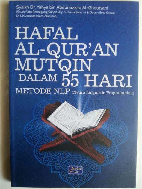 Buku Hafal Al Qur An Mutqin Dalam 55 Hari Metode LNP