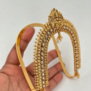 Gold Baju Bandh Antique Kundan Polki Baju Band Indian Wedding Etsy