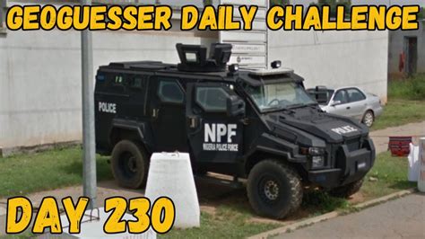 A Police Follow Car Geoguessr Daily Challenge Day 230 YouTube