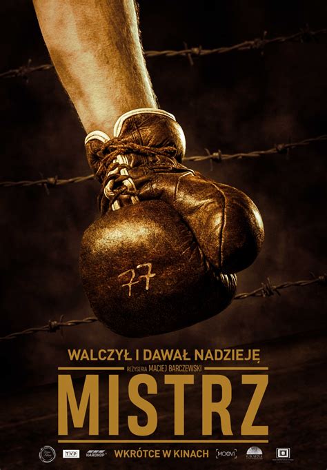 Mistrz Jest pierwszy plakat filmu o pięściarzu z KL Auschwitz RMF