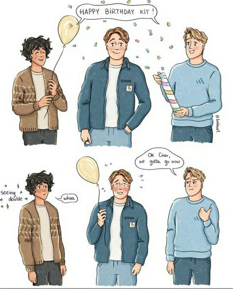 Happy Th Birthday Kit In Alice Book Cute Gay Comic Panels