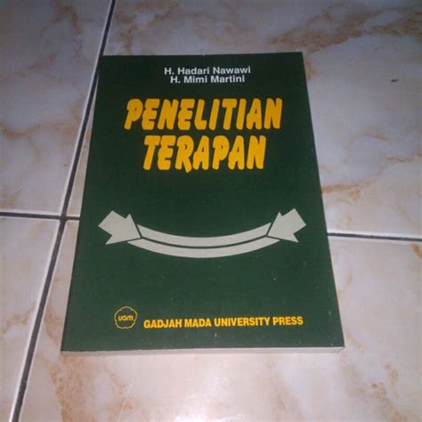 Jual Buku PENELITIAN TERAPAN By H HADARI NAWAWI H Mimi Martini Di