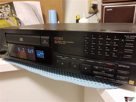 Sony Cdp X Es Cd Player Sony Es Series Photo Canuck