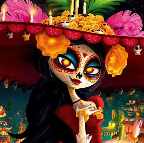 Pin By Gerardo Blas On Catrina Art Book Of Life Book Of Life Movie