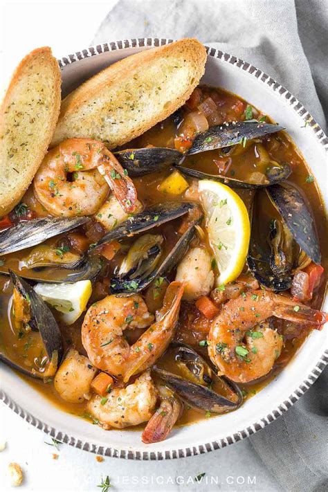 San Francisco Seafood Cioppino Recipe - Jessica Gavin