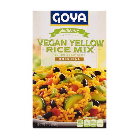 Goya Vegan Yellow Rice Shop Goya