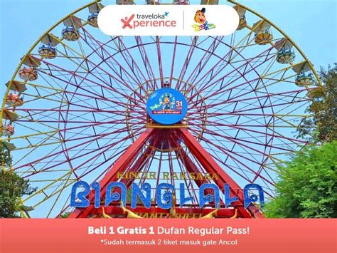 Tiket Dunia Fantasi Dufan Ancol Easy Access Harga Promo 2021 Di