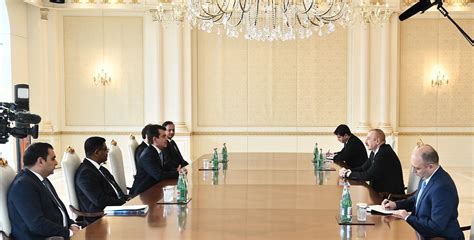 Ilham Aliyev Received Delegation Led By Icesco Director General