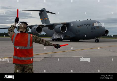 U S Air Force Airman 1st Class Tyler Williams 437th Aircraft Maintenance Squadron Crew Chief