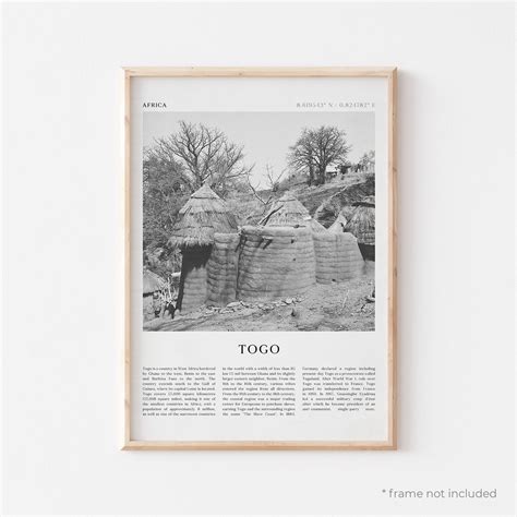 Togo Art Print Togo Poster Togo Photo Togo Wall Art - Etsy