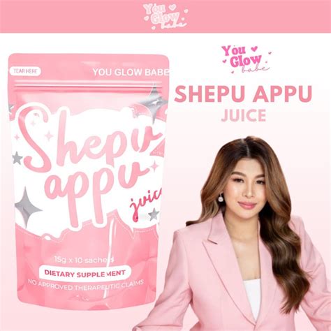You Glow Babe Shepu Appu Juice Drink Whitening And Slimming Glutathione