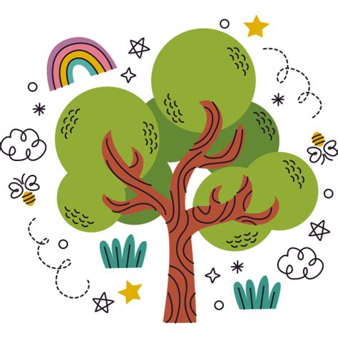 Tree Stickers Free Nature Stickers