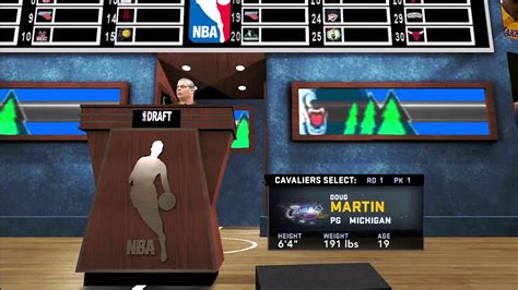 Nba 2k12 My Player Draft Youtube