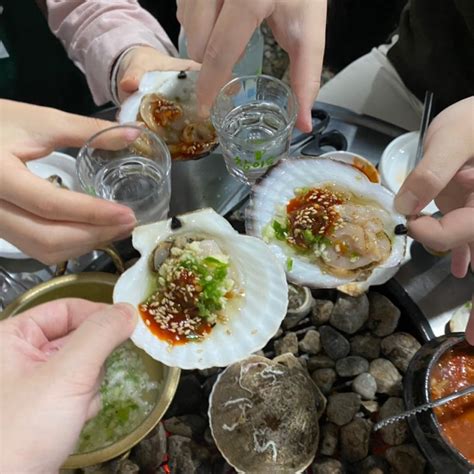 [성수맛집] 성수 연탄집 조개도 바닷가에서 먹는 조개구이맛 네이버 블로그