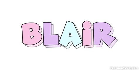 Blair Logo Free Name Design Tool From Flaming Text