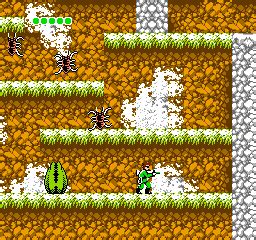 Screenshot Of Bionic Commando Nes Mobygames