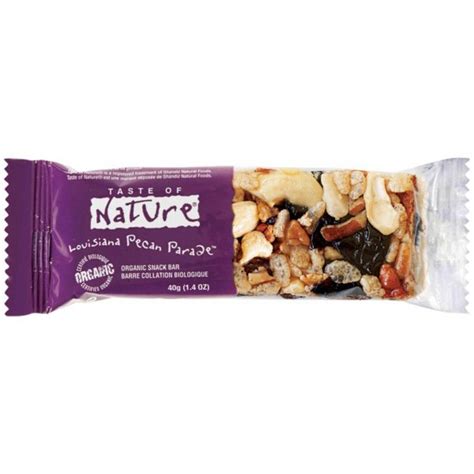 Baton Bio Cu Cirese Si Nuci Pecan Taste Of Nature 40g Vegan Fara Gluten