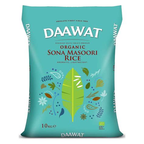 Daawat Organic Sona Masoori Rice Kg Ricenspices