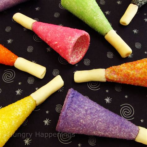 Sugar Cone Party Horns Toot Your Own Edible Horn This New Year S Eve