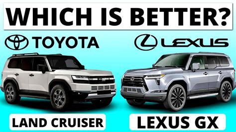 Toyota Land Cruiser Vs Lexus Gx Youtube