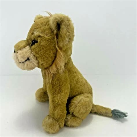 The Lion King Live Action Talking Simba Plush Doll Disney Movie Lion