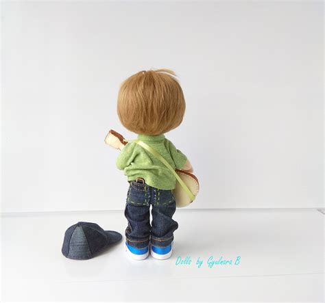 Doll Boy And Guitar Dollsbygyulnarab Handmade Doll Soft Doll Textil