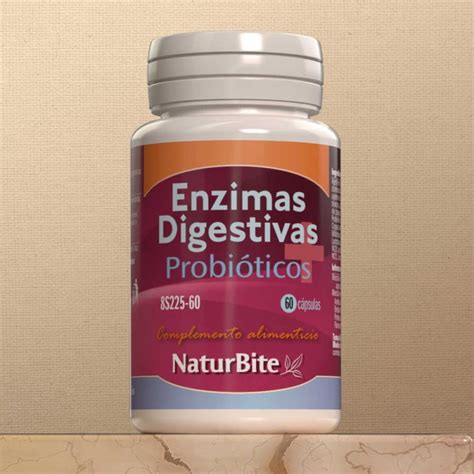 Naturbite Enzimas Digestivos Probi Ticos C Psulas Farmacia Tuset