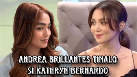 ANDREA BRILLANTES NATALBUGAN SI KATHRYN BERNARDO YouTube