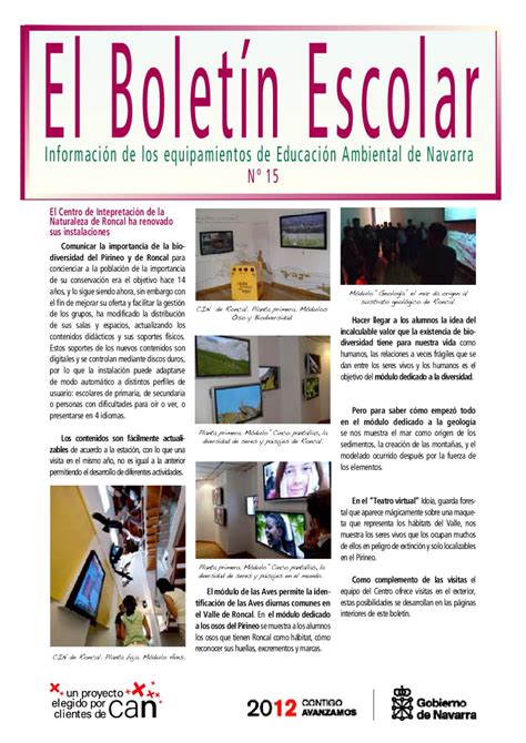 Nº 15 Boletín Escolar By Medio Ambiente Navarra Issuu