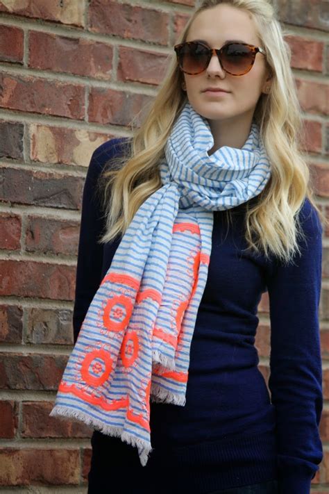 .the cutest cotton scarf. - Stripes in Bloom