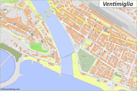 Ventimiglia Maps | Italy | Discover Ventimiglia with Detailed Maps