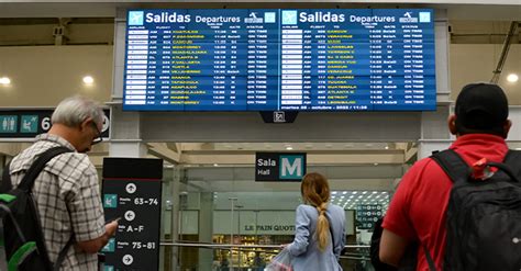 Fallan Pantallas Del Aicm Donde Se Proyecta Informaci N De Vuelos