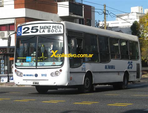 Recorrido Linea 25 de Colectivos en Buenos Aires Estacion Saenz Peña