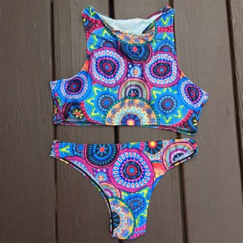 Twilight Gypsy Collective Swim Floral Print Bikini Swimsuit Set Poshmark