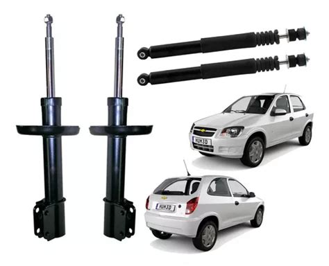 Kit 4 Amortiguador Delantero Trasero Chevrolet Celta