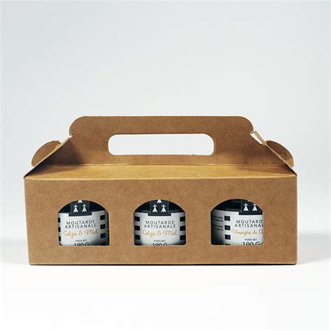 Coffret Pots De Moutarde Moutardes Sezo