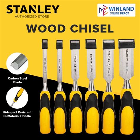 STANLEY By Winland Wood Carving Hand Chisel DYNAGRIP 10 12 16