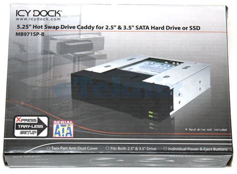 Icy Dock MB SP B Hot Swap SATA Caddy Review Page ETeknix