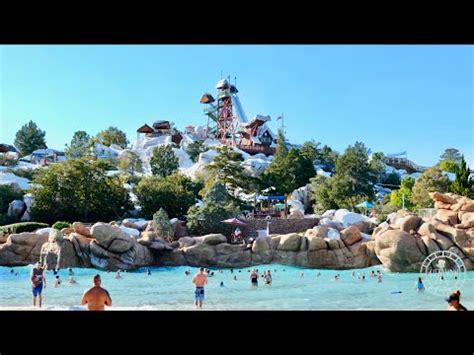 Disney S Blizzard Beach Water Park Tour Walkthrough In K Walt