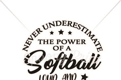 Softball Cheer Mom By Spoonyprint Thehungryjpeg