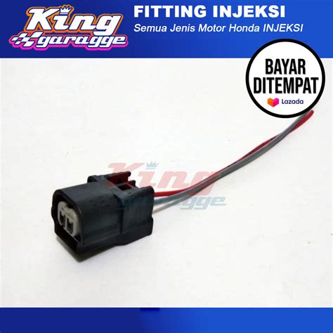 Socket Soket Fiting Fitting Honda Injeksi Vario Beat Revo Scoopy FI