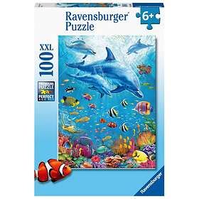 Ravensburger Pussel Pod Of Dolphins XXL 100 bitar Hitta bästa pris på